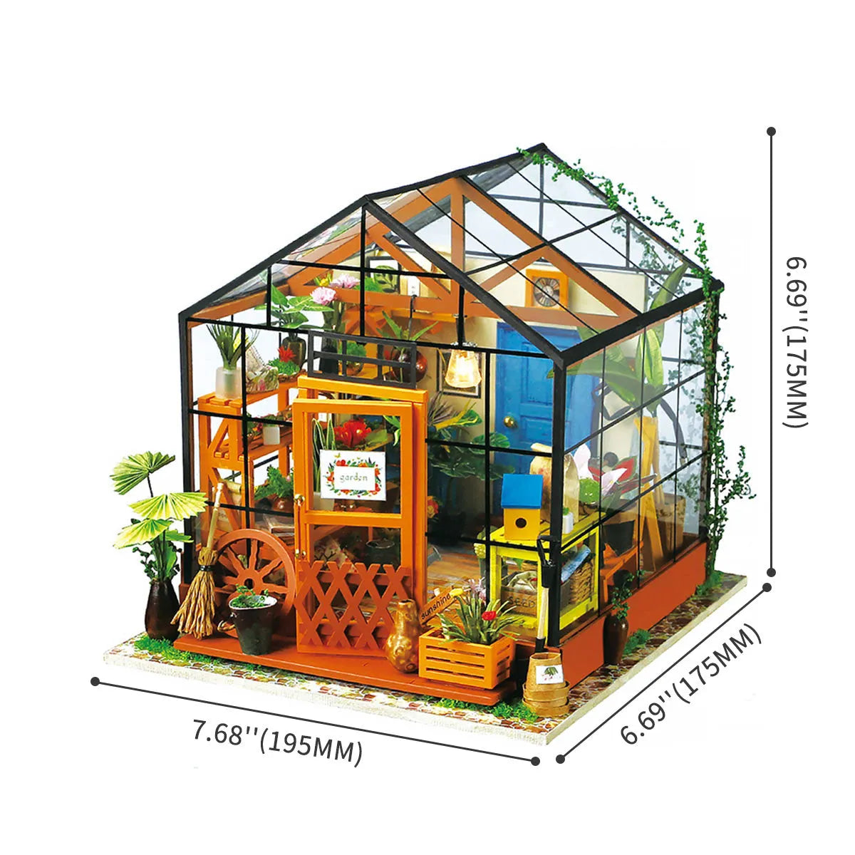 DG104 Rolife Cathy's Flower House DIY Miniature House