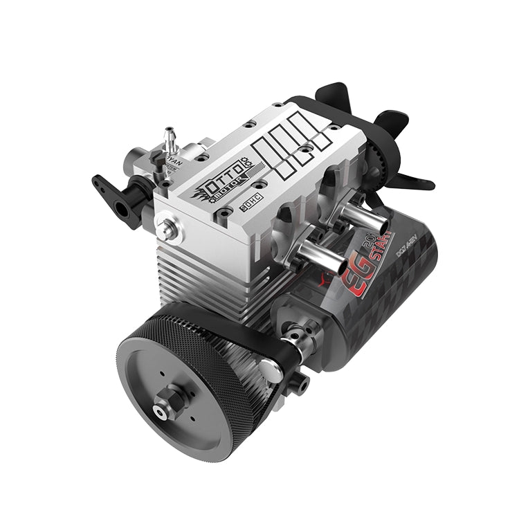 FS-L200AC1-OTTO TOYAN Kit de modèle de moteur Nitro refroidi par Air à 2 cylindres en ligne 4 temps
