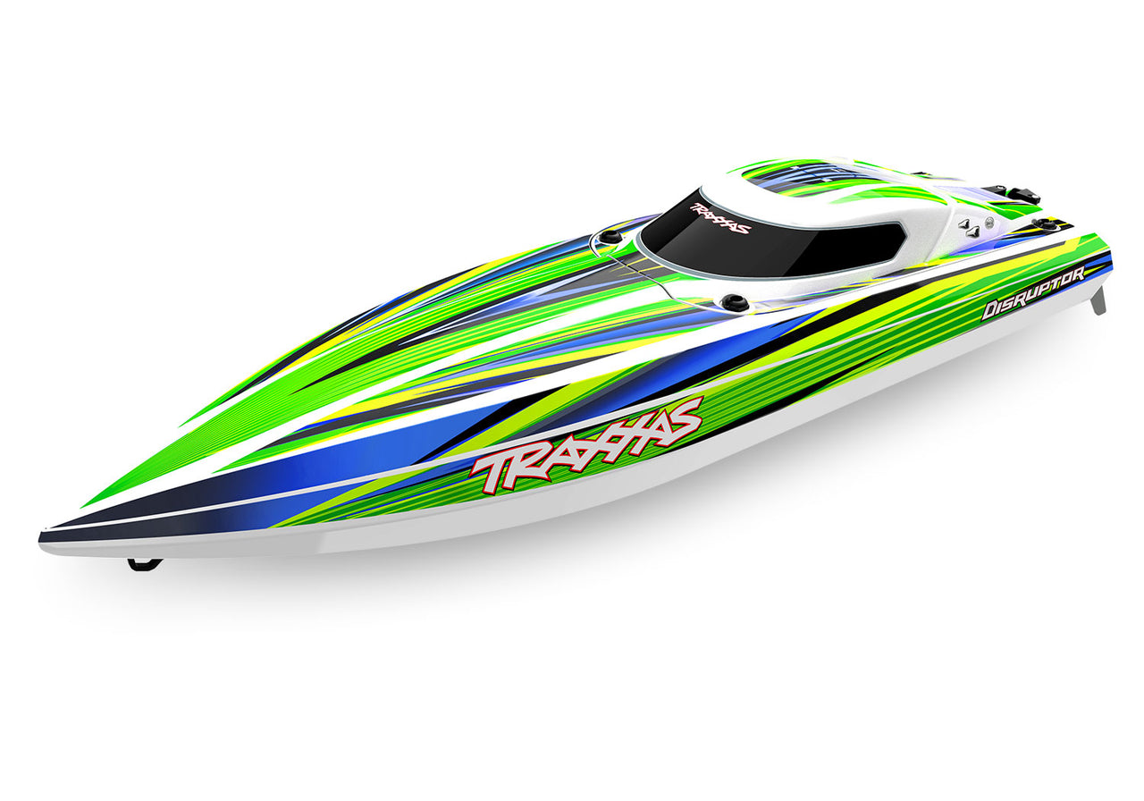 106064-4 Traxxas Disruptor High-Performance Boat, 4S VXL - Green