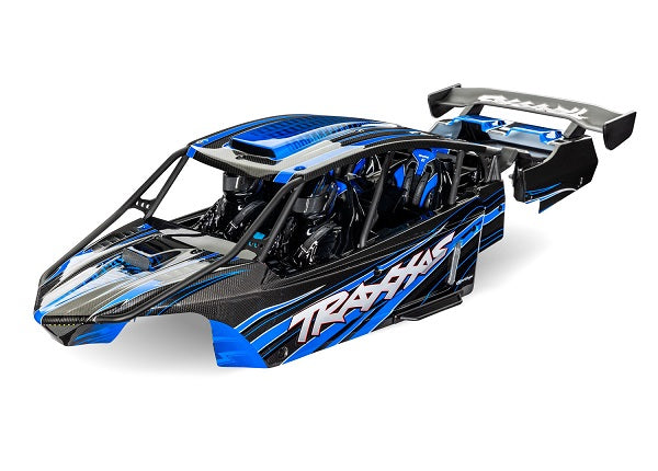 10911-BLUE Traxxas Body, Funco Pro Scale Sand Car, blue