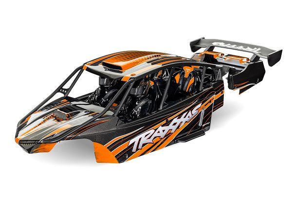 10911-ORNG Traxxas Body, Funco Pro Scale Sand Car, orange