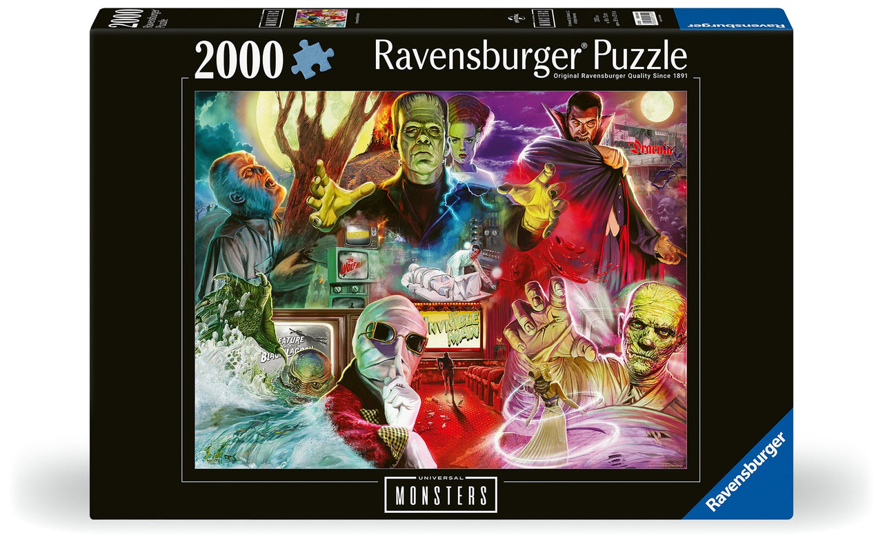 Universal Monsters 2000-Piece Puzzle