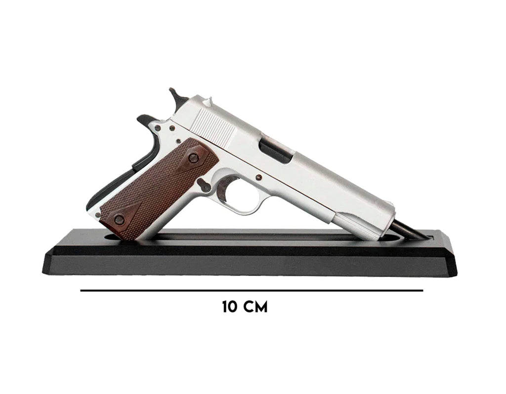 1911-PLATA MINIATURA 1911 MODELO PLATA
