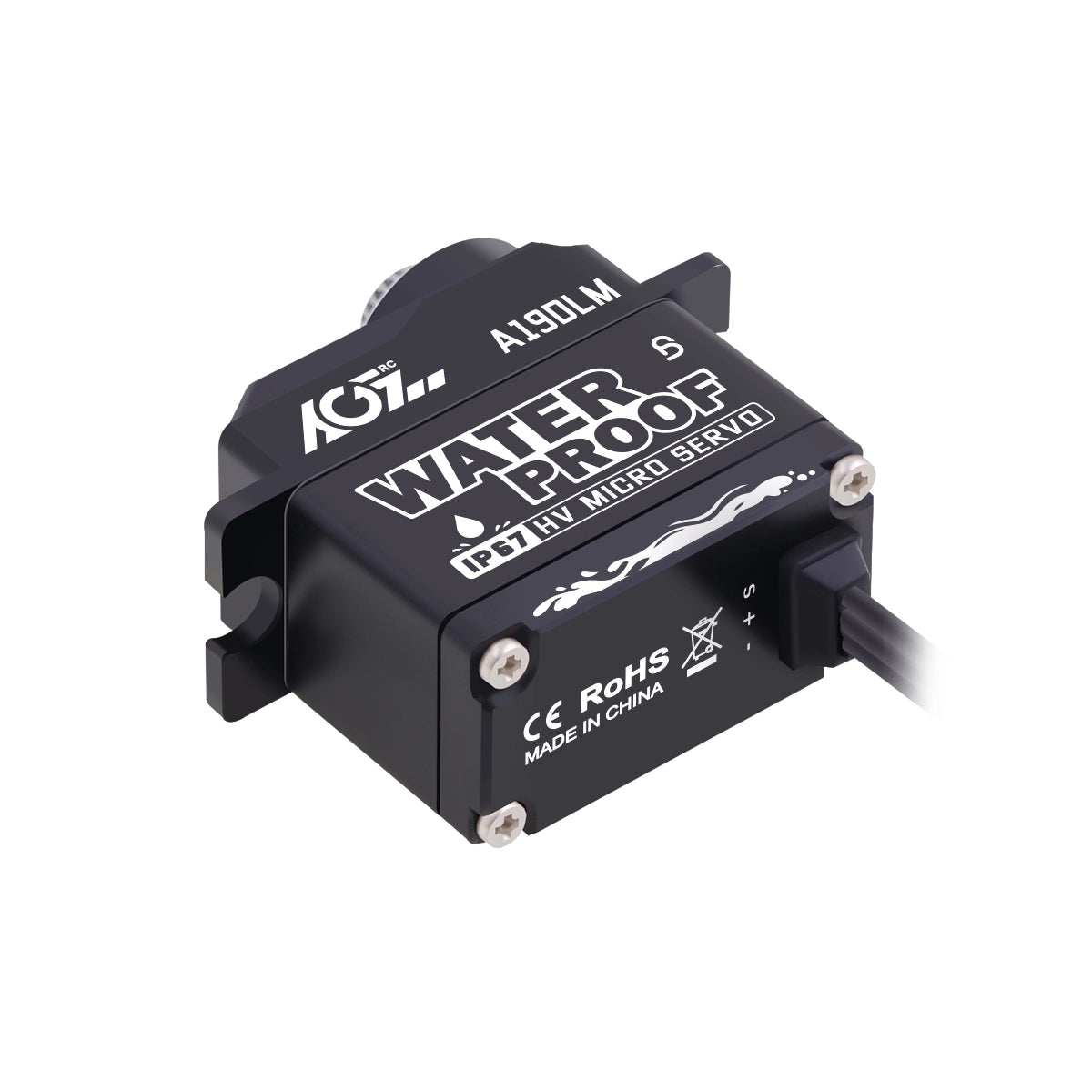 A19DLM AGFRC 18g High Torque 4KG 0.088Sec 25T Waterproof Micro Digital ( 2065 / 2065R )