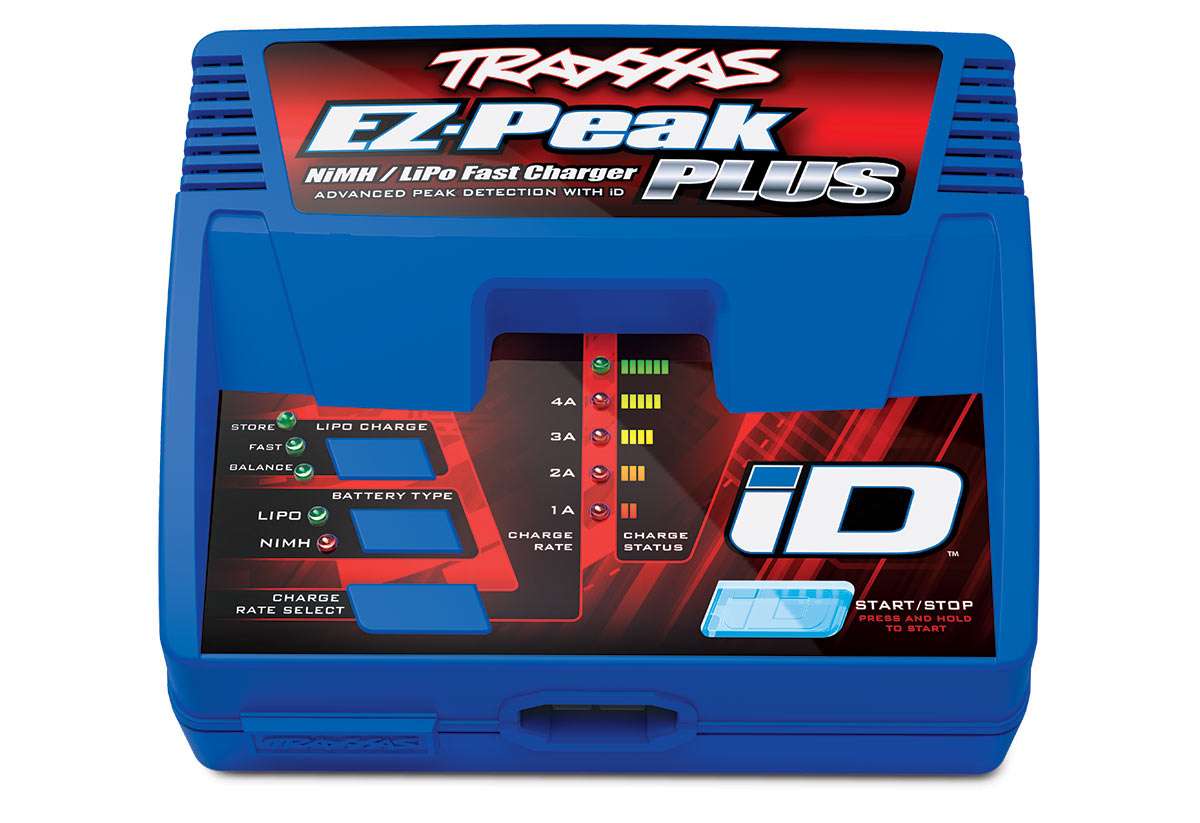 2970 Traxxas EZ-Peak Plus Multi-Chemistry Battery Charger w/Auto iD (3S/4A/40W)