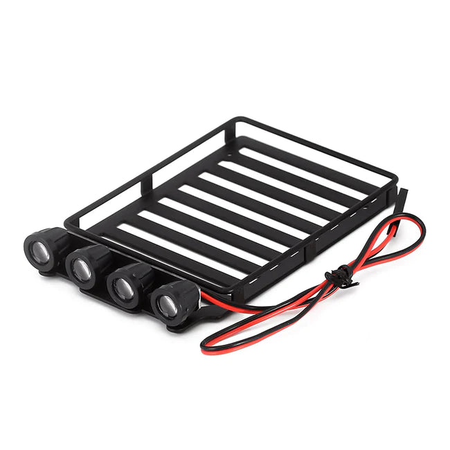 Zh-S-017 1/24 Rc Roof Rack and Light Bar