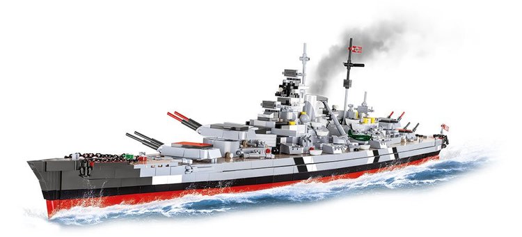 COBI-4841 COBI Battleship Bismarck: Set #4841