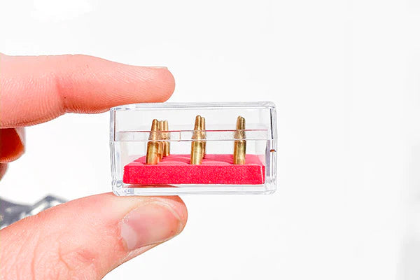 AR-ROUNDS Miniature 5.56 balles factices pour modèle AR 