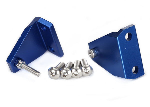 5731X Traxxas Trim Tab Adjuster (2)/ 4x12mm Bcs Stainless (4)/ 3x18mm
