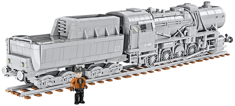 COBI-6281 COBI Kriegslokomotive Baureihe 52 Locomotive : Coffret #6281