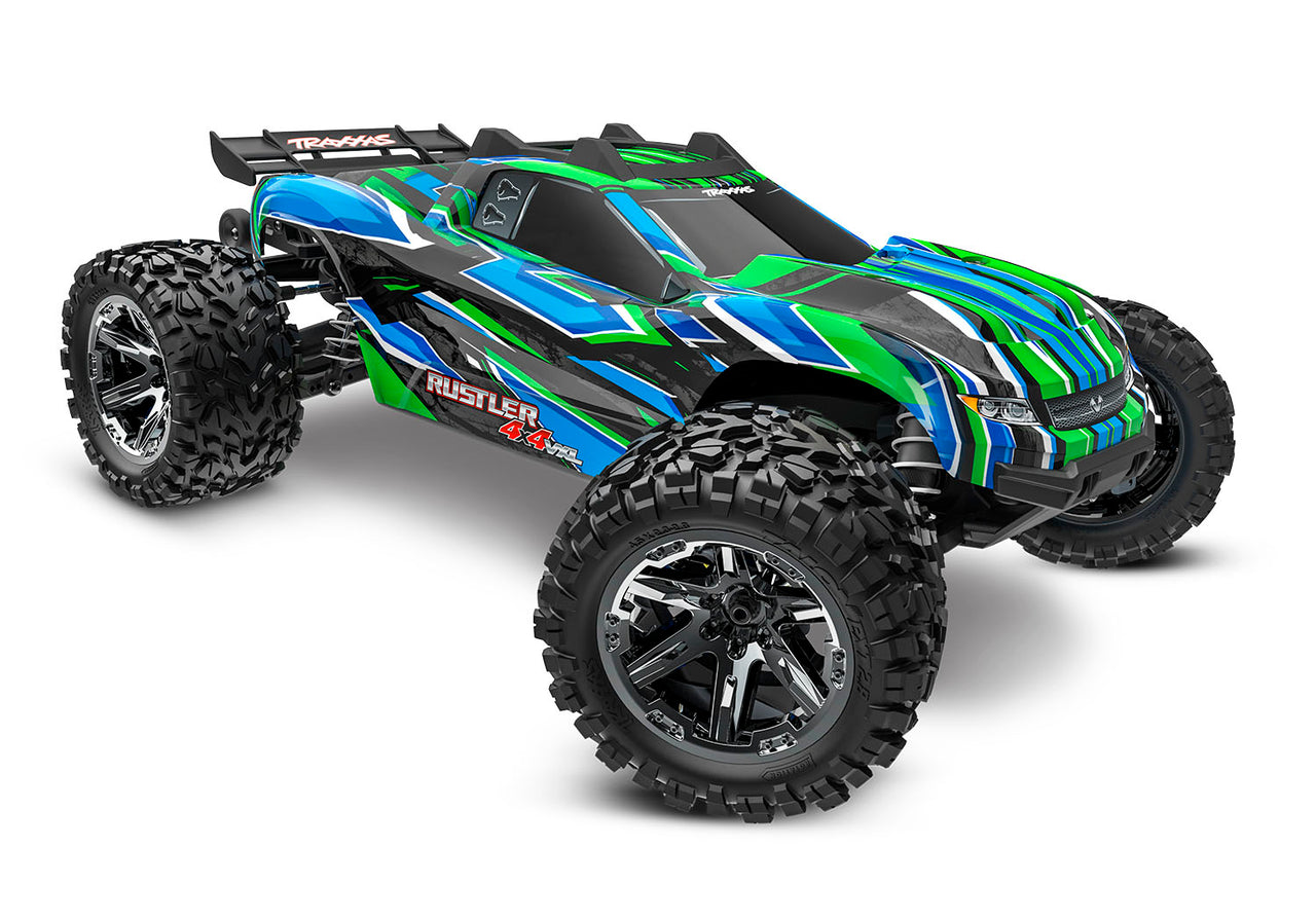 67376-4 Traxxas Rustler VXL Brushless 4X4 1/10 Stadium Truck - Green