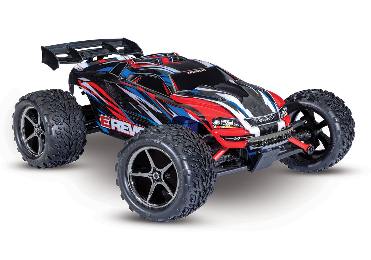 71054-8RED Traxxas E-Revo 1/16 4X4 Monster Truck RTR - Red