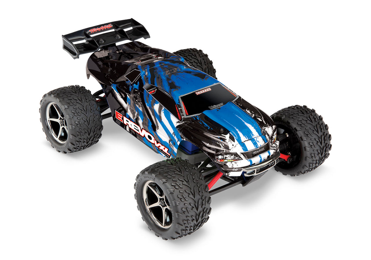71076-8BLEX Traxxas E-Revo VXL 1/16 4WD Monster Truck RTR - BLUEX