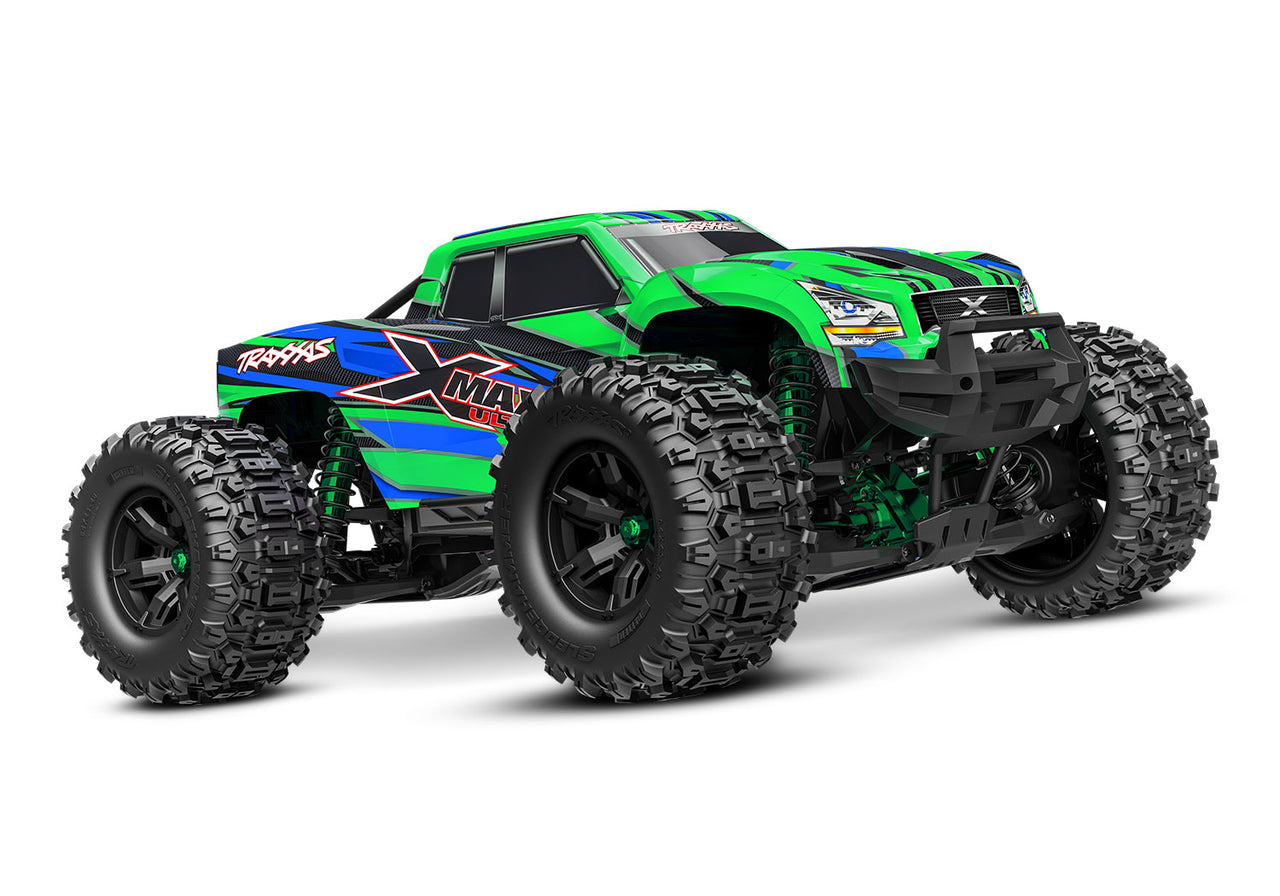 77097-4GREENX Traxxas X-Truck X-Maxx Ultimate VXL-8S 4x4 RTR - GreenX