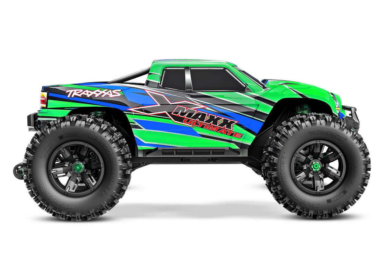 77097-4GREENX Traxxas X-Truck X-Maxx Ultimate VXL-8S 4x4 RTR - GreenX
