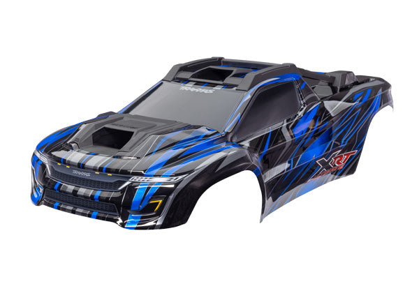 7869-BLUE Carrocería Traxxas, XRT® Ultimate, azul (pintada, calcomanías aplicadas)