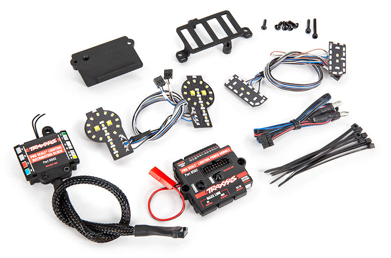 Juego de luces LED 9290 Pro Scale®, Ford Bronco (2021), completo con módulo de potencia (incluye faros delanteros, luces traseras y bloque de distribución) (se adapta a la carrocería n.° 9211)