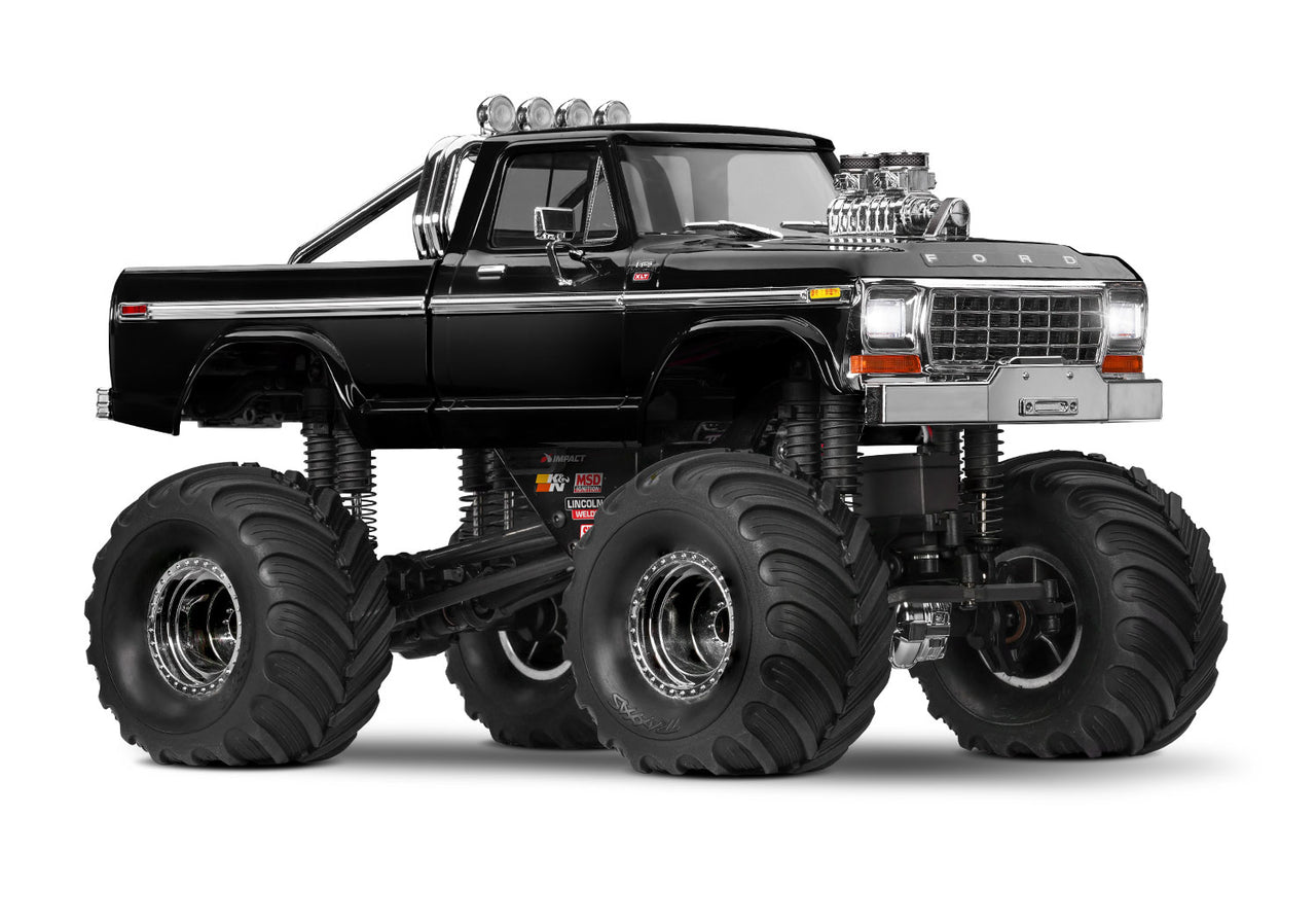 98044-1BLACK Traxxas TRX-4MT F150 Monster Truck - Black