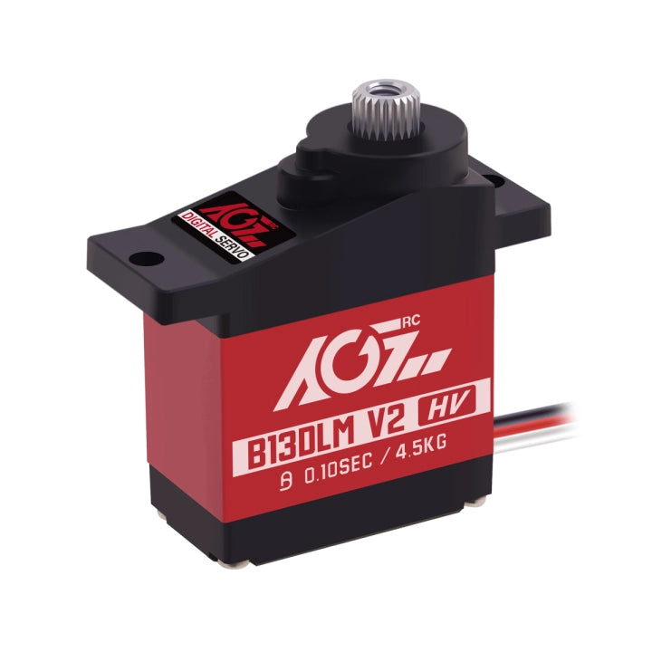 B13DLM V2 AGFRC 4.5KG Upgraded High Voltage High Torque 17g Micro Digital Brushed