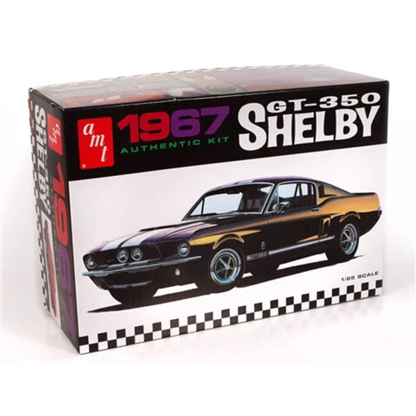 AMT800 1967 SHELBY GT350 - WHITE (1/25)