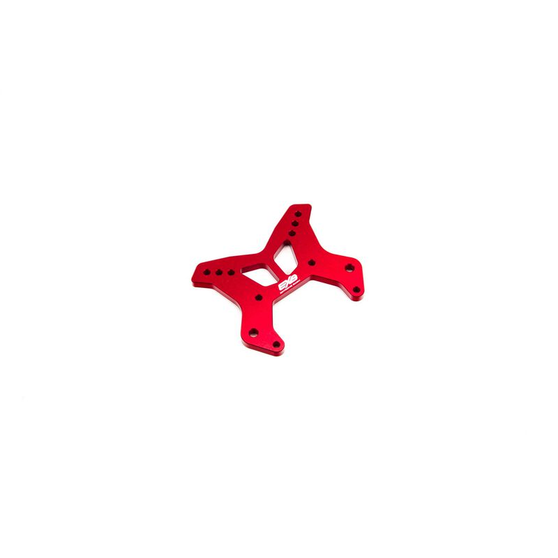ARA320576 Front Aluminum Shock Tower CNC 7075 T6 M, Red: EXB