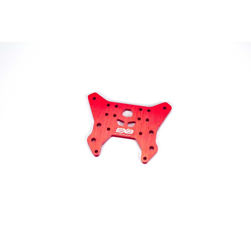 ARA320611 Front Shock Tower CNC 7075 T6 Aluminum Red