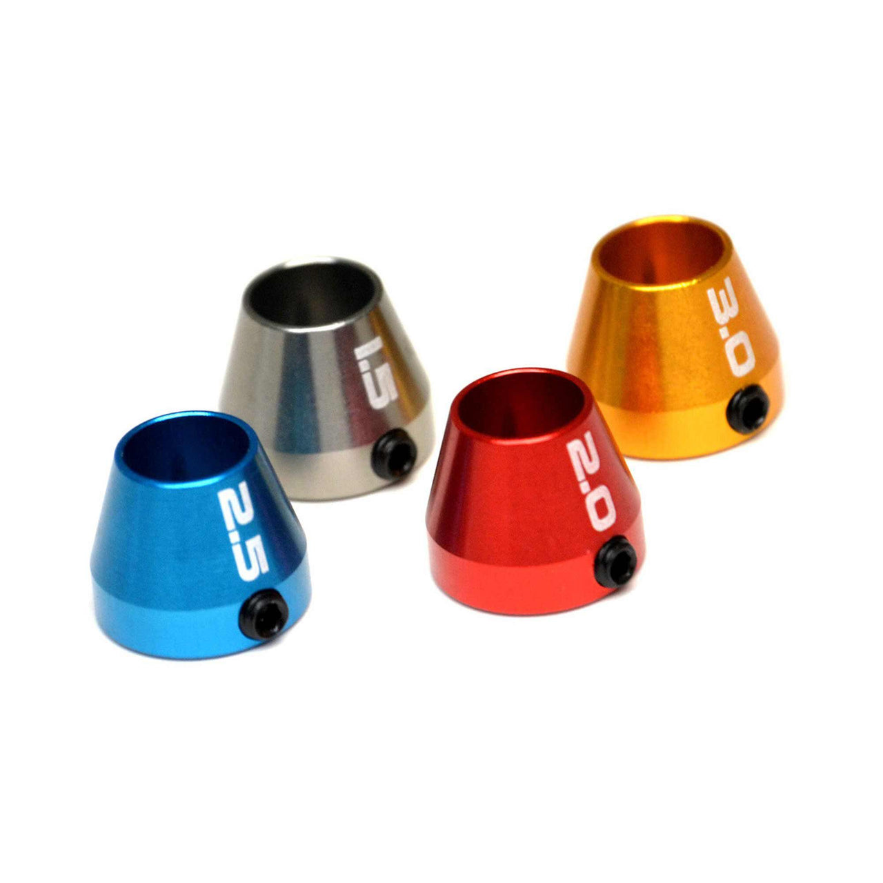 ETK1835 Mip Hex Id Collar Set, Metric 1.5mm, 2.0mm, 2.5mm, 3.0mm