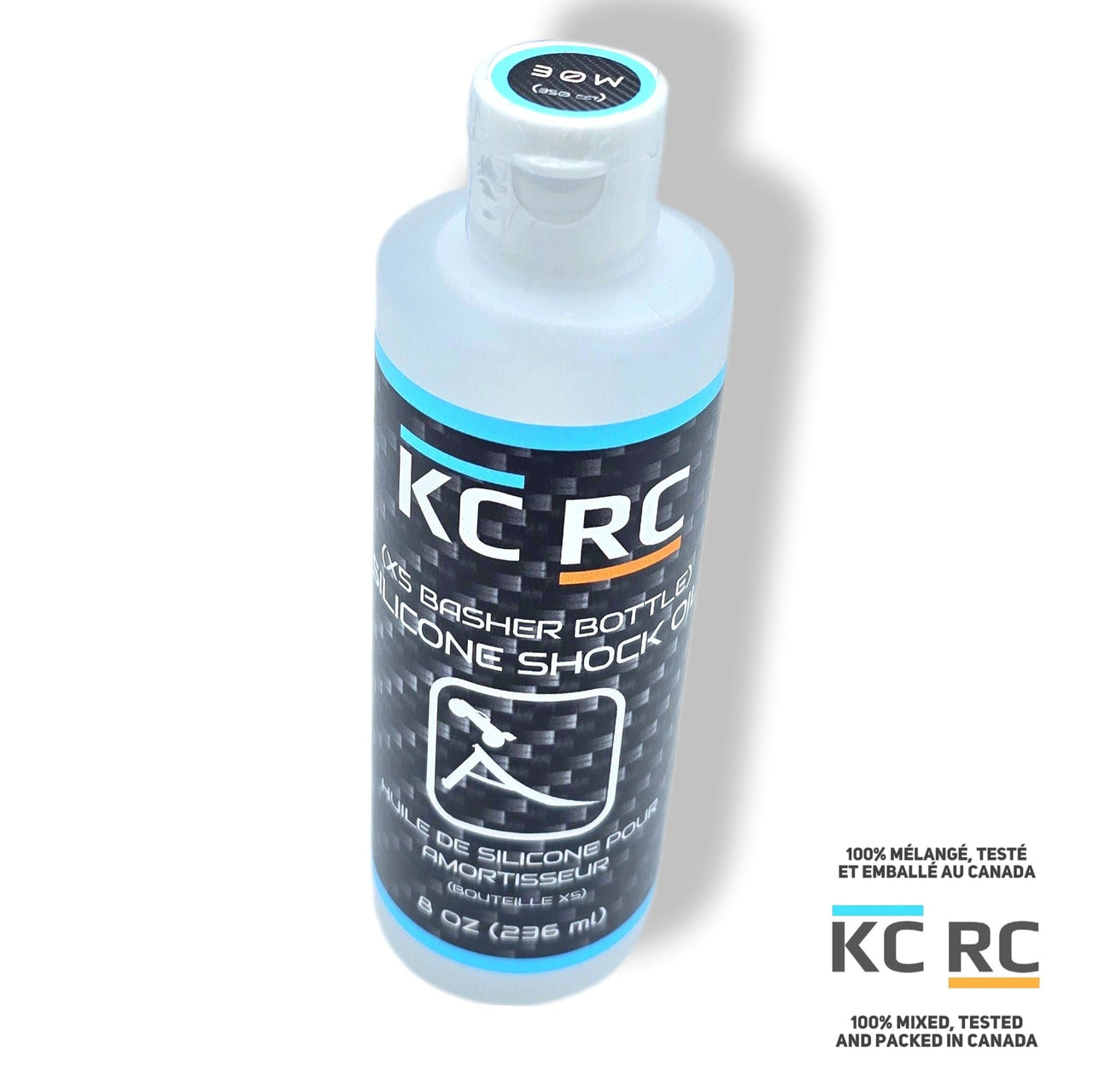 KC RC Shock oil 8oz (X5 Basher Bottle)