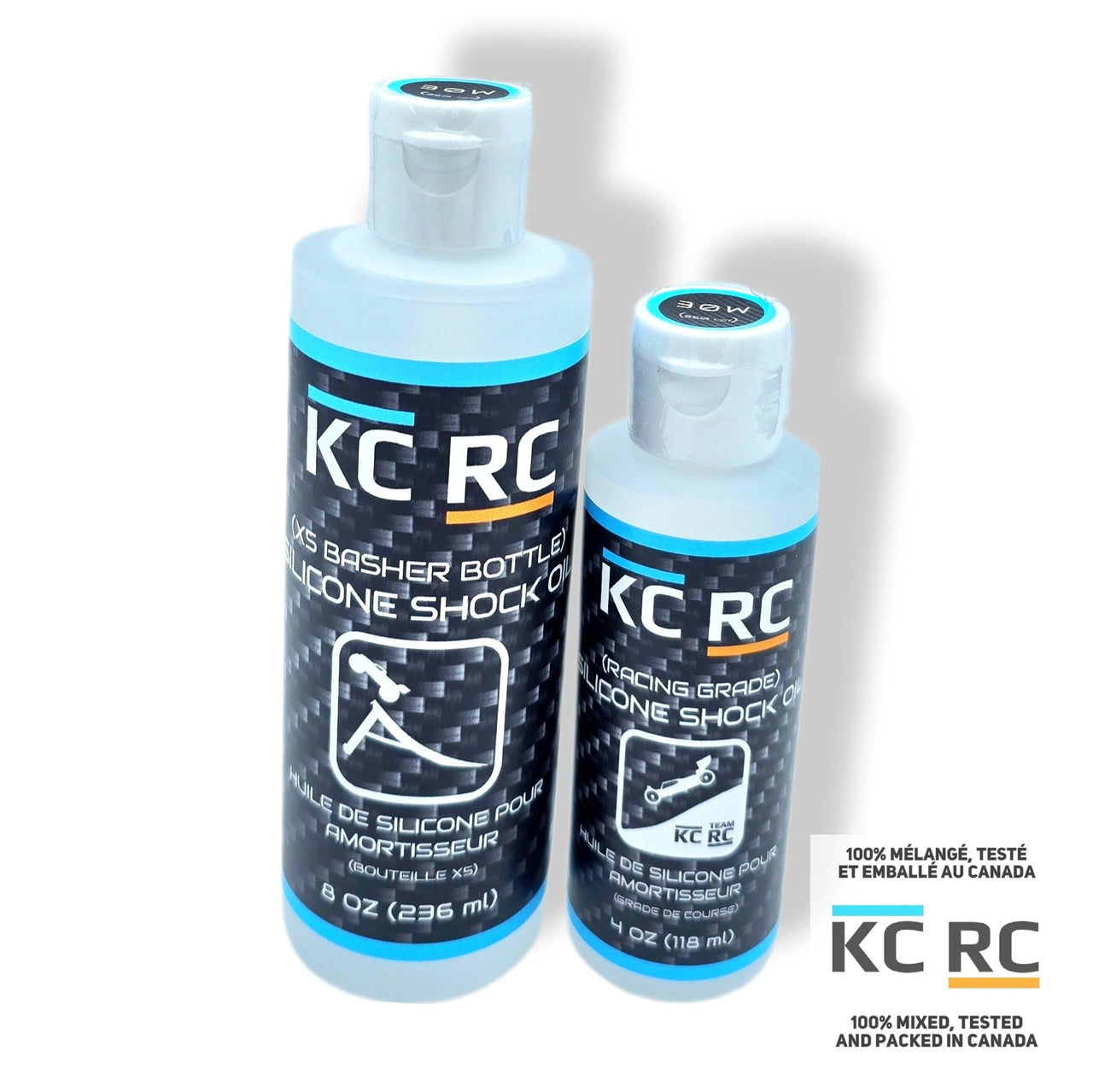 KC RC Shock oil 8oz (X5 Basher Bottle)