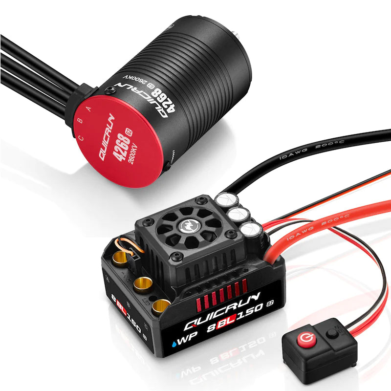 HOBBYWING  QUICRUN WP 8BL150 G2 Combo