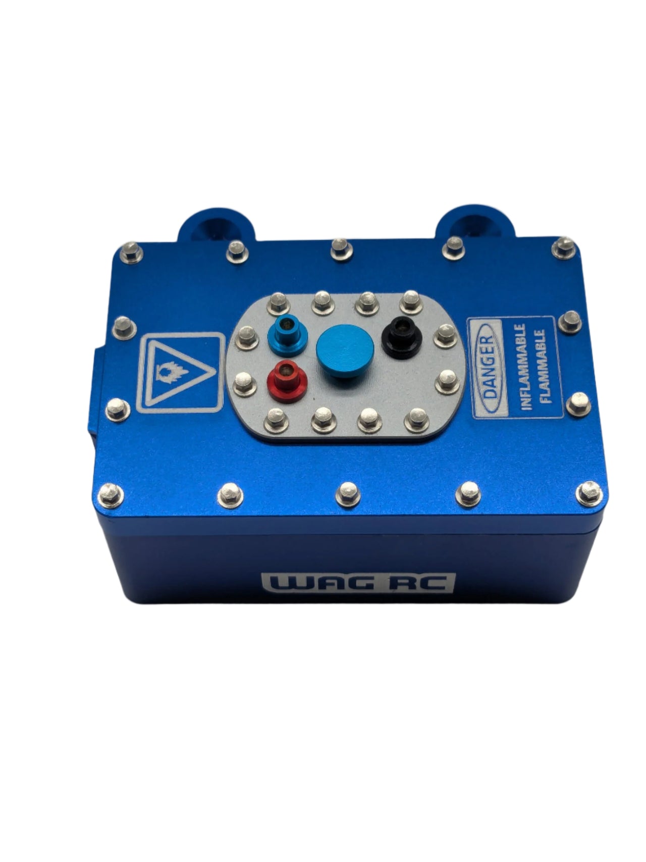 WAGACC10RVBBL1 Blue Aluminum Case for RC Receiver