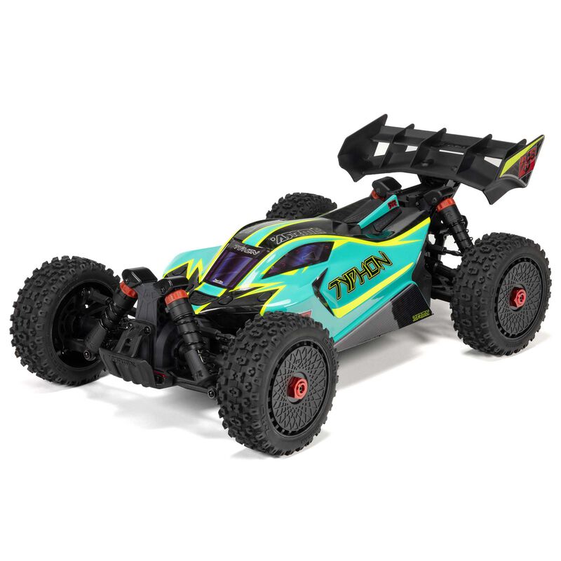 ARA4306V4T1 Arrma Typhon 4306V4 4x4 223S BLX 1/10 RTR buggy (Green)