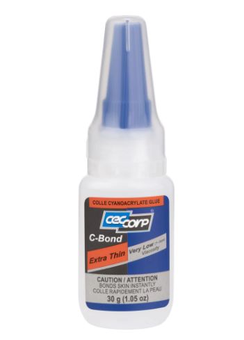 000344 CECCORP C-Bond Extra Thin, Ultra-low viscosity (1.05 oz)