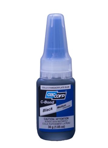 401128 CECCORP C-Bond Black, Medium viscosity (1.05 oz)***Tire glue***