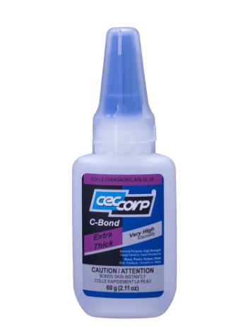 401265 CECCORP C-Bond Extra Thick, Ultra-High viscosity (2.11 oz)