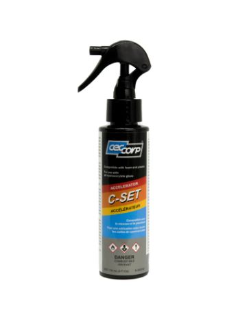 CECS-000818 CECCORP C-Set CA Glue Accelerator Mist Spray - Foam Safe (2 oz)