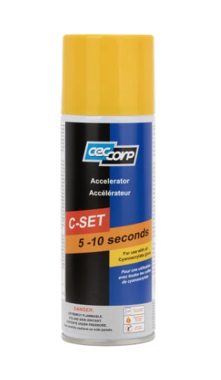 CECS-401364 CECCORP C-Set CA Glue Accelerator Aerosol Spray (6.76 fl oz)