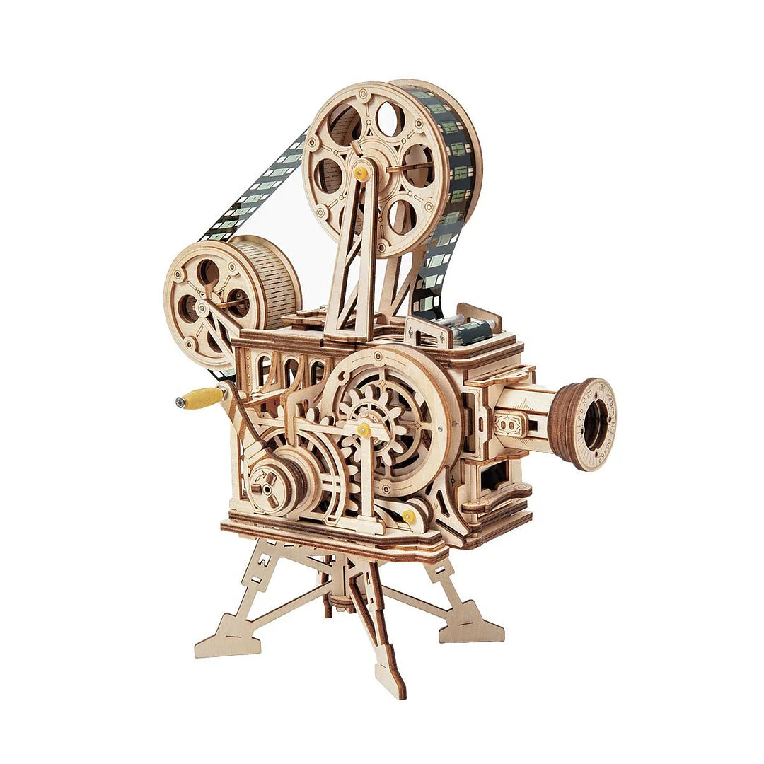 ROKRLK601 ROKR Vitascope Movie Projector 3D Wooden Puzzle