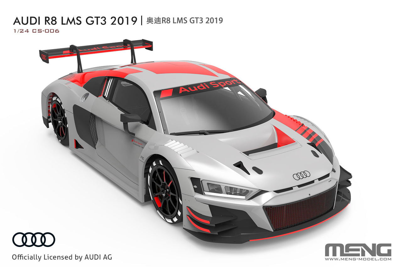 MENG CS-006 AUDI R8 LMS GT3 2019 (1/24) +++NEW TOOL+++