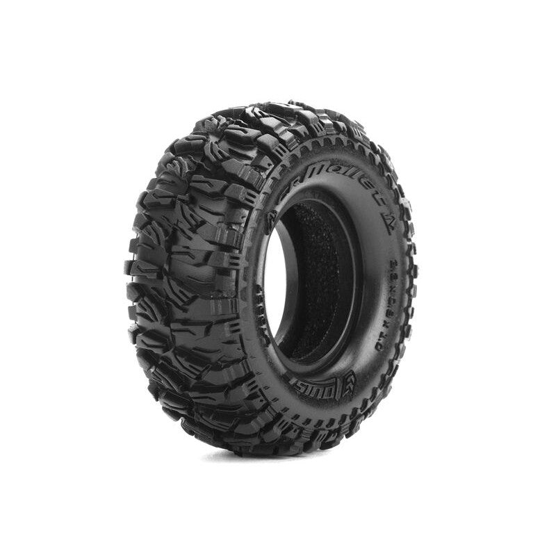 L-T3367VI LOUISE CR-MALLET 1-18/1-24 TIRES SUPER SOFT 1.0 ( 2 )