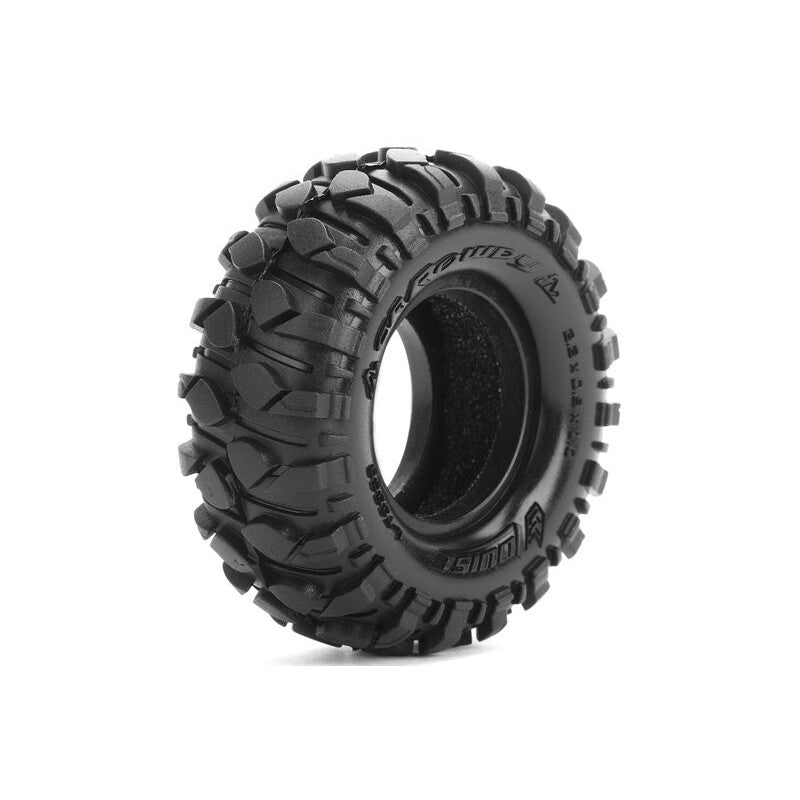 L-T3368VI LOUISE CR-ROWDY 1-18/1-24 TIRE SUPER SOFT 1.0 ( 2 )