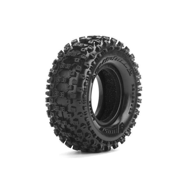 L-T3369VI LOUISE CR-UPHILL 1-18/1-24 TIRES SUPER SOFT 1.0 ( 2 )