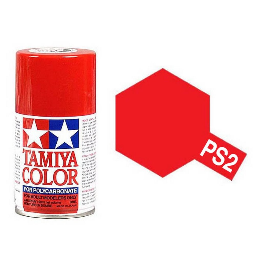 Spray de couleur Tamiya pour polycarbonate