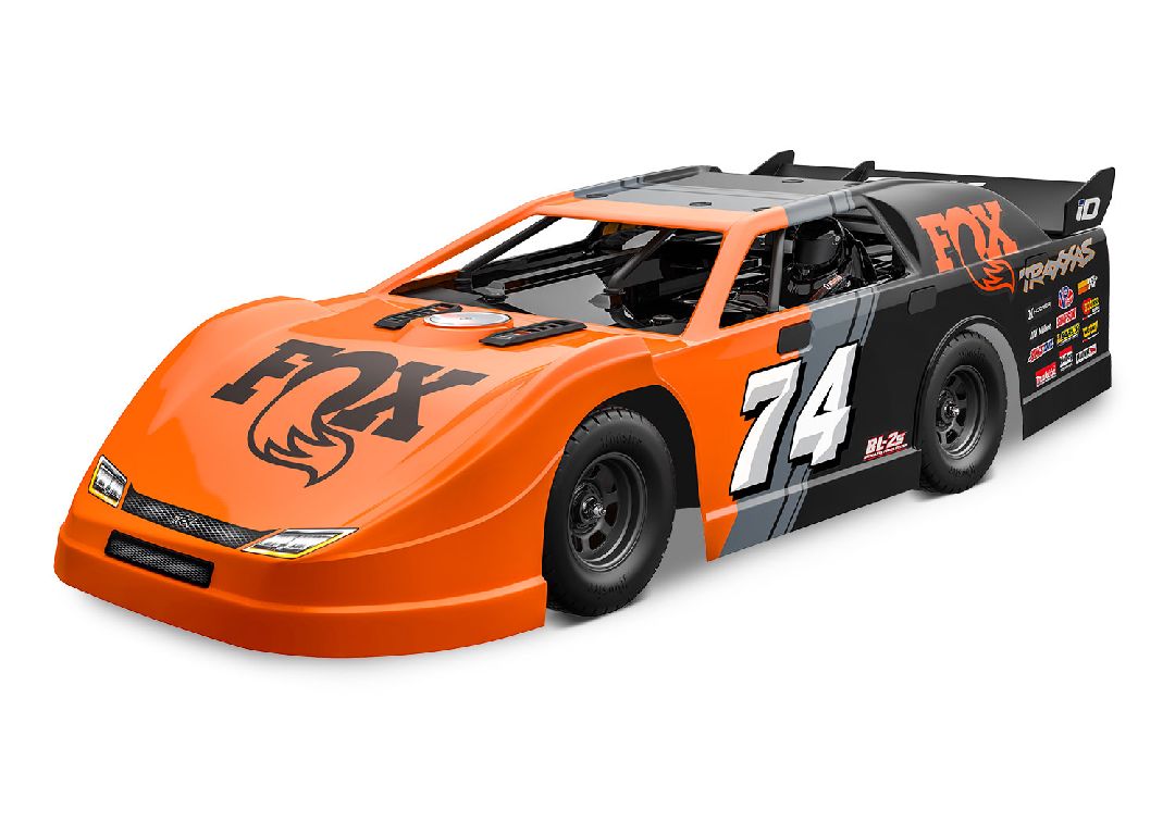 104364-74FOX Traxxas 1/10 Slash Late Model BL-2s 2wd Kit - Fox