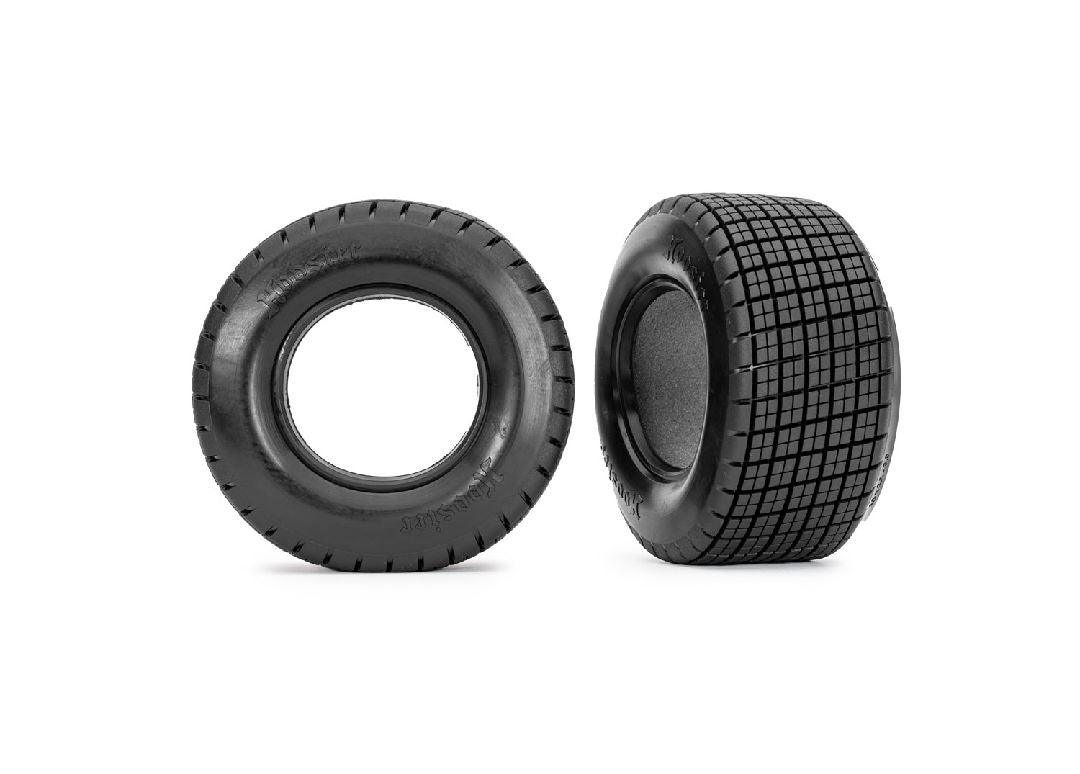 10470X Traxxas Hoosier Dual-Profile Dirt Oval Tires & Foam Inserts (2)