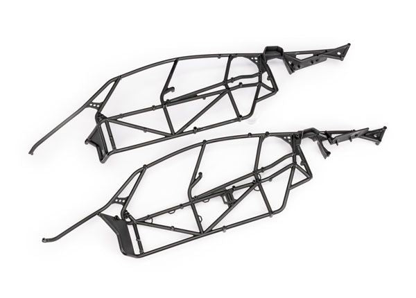 10927 Cage Traxxas, corps (gauche et droite) (se fixe au corps n° 10911)