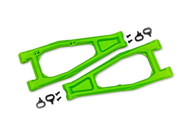 10929-GRN Traxxas Suspension arm, upper, green (left or right, front) (2)