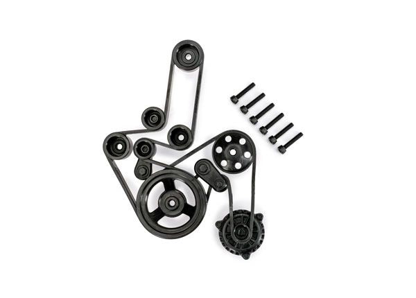 10984-BLK Poulies de moteur Traxxas/2,5 x 12 Cs (6)