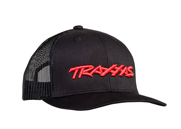 1182-BLR Traxxas Logo Hat Curve Bill Black