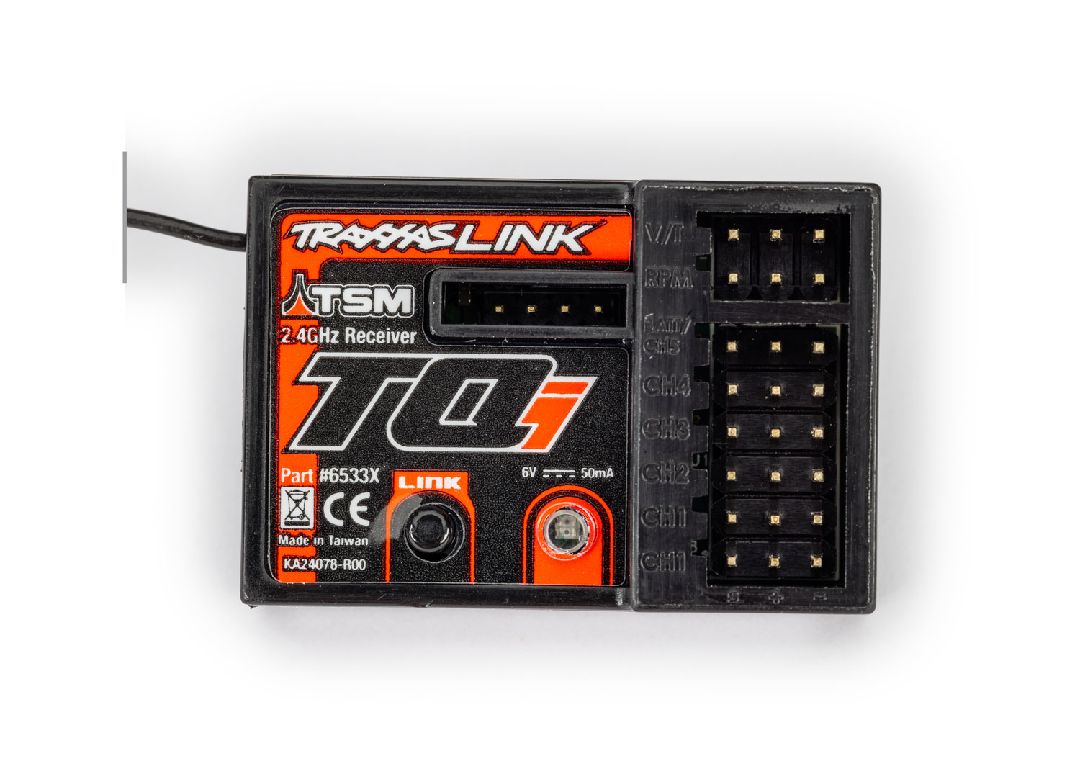Récepteur Traxxas Tqi 6533X 5 canaux télémétrie 2.4